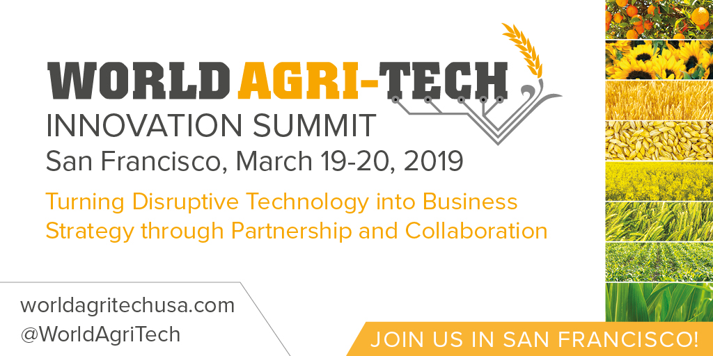GroGuru Attending World Agri-Tech Innovation Summit on March 19th-20th